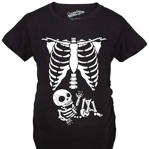 Halloween Maternity Pregnancy Reveal Shirt